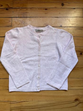 Gilet rose Cyrillus 10 ans