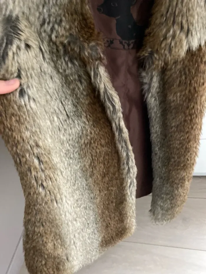 Veste sans manches fausse fourrure - photo numéro 3