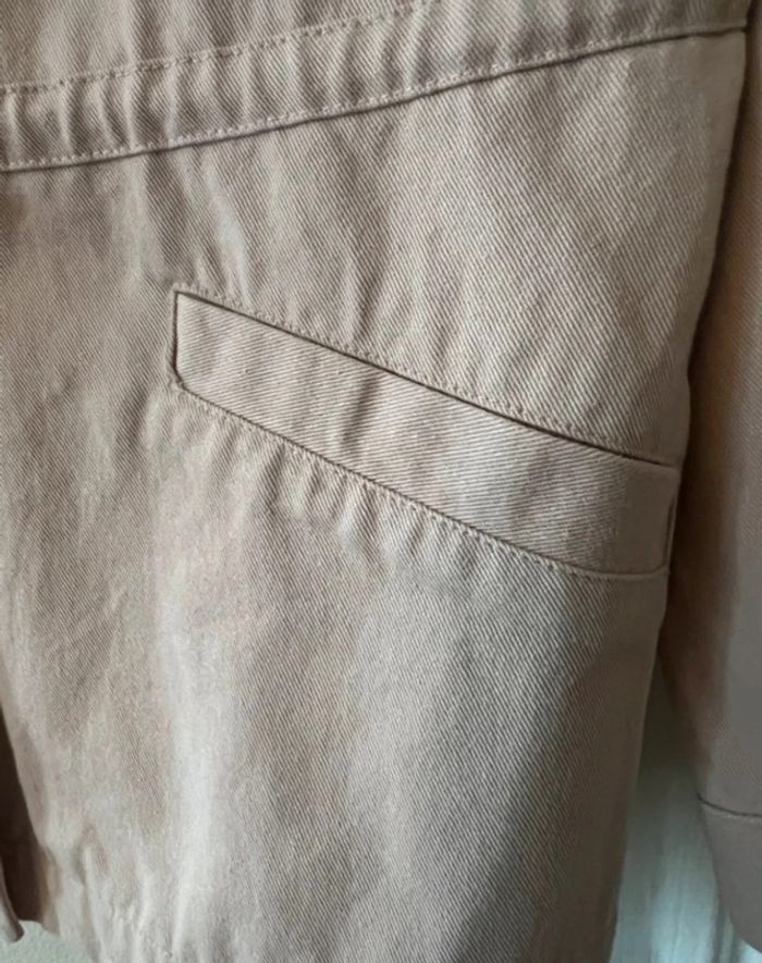 Veste trench rose sable et broderie neuve 10 ans - Monoprix Teens - photo numéro 5