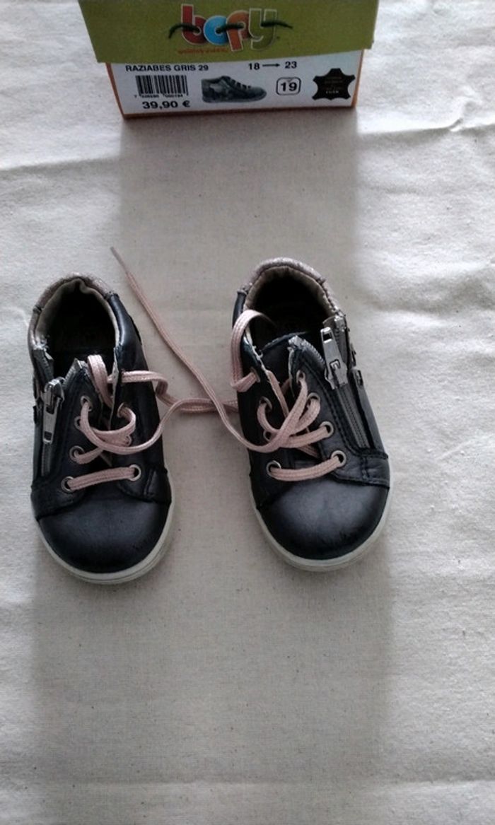 Chaussures bébé fille Bopy pointure 19 - photo numéro 3