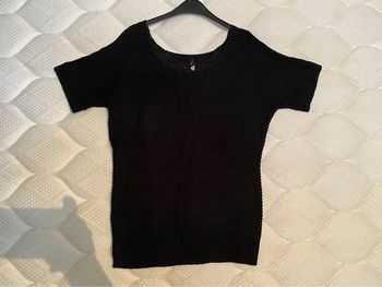 Pull manche courte overzise