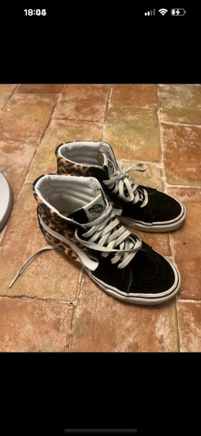Vans montante léopard pointure 36.5