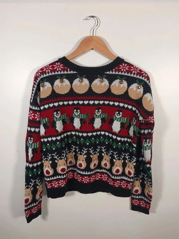 C6 pull Noël New Look 36