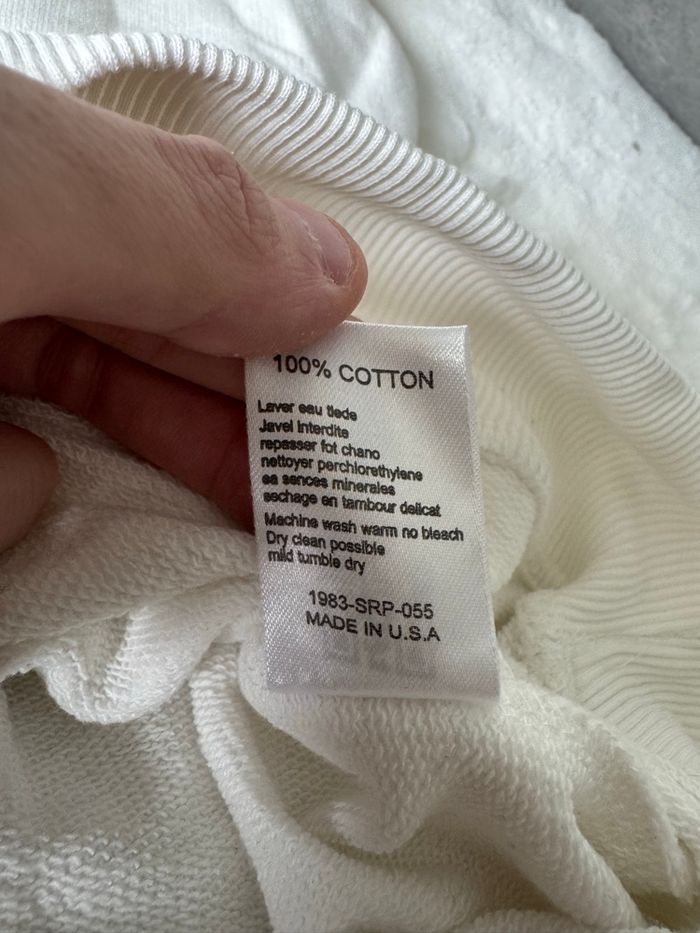 Pull Ralph Lauren ours blanc logo brode - photo numéro 7