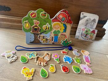 Jeu de motricité en bois