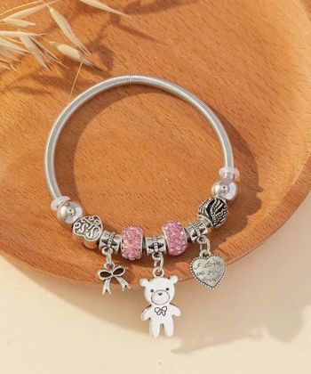 Bracelet femme acier inoxydable neuf