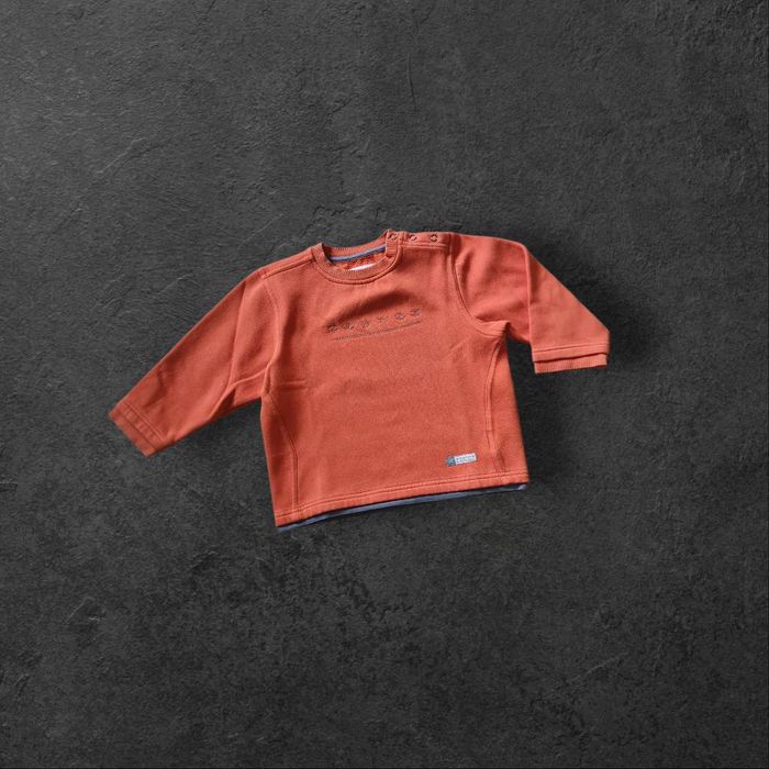 pull sweat Domyos orange garçon 4 ans
