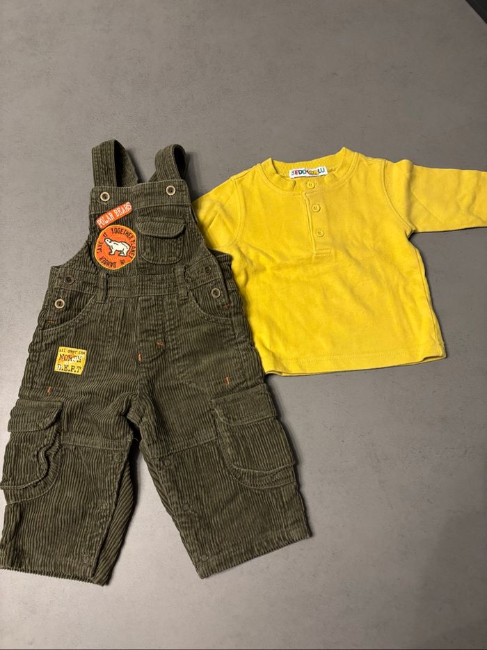 Ensemble salopette (chaude) et t shirt - photo numéro 3