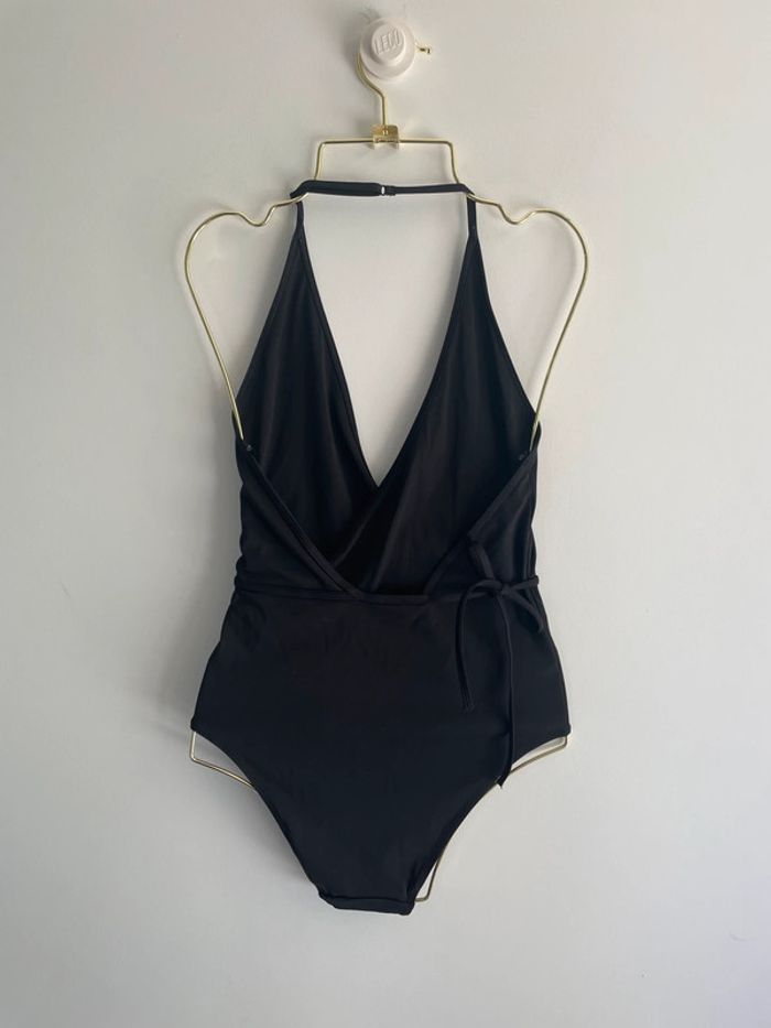 Maillot une pièce noir COS cache-cœur - photo numéro 4