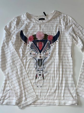 T-shirt manches longues IKKS T. 8 ans