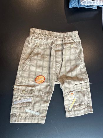 Pantalon à carreaux