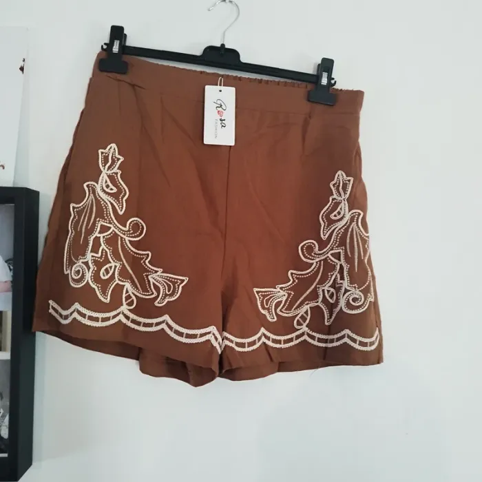 Short coton femme neuf