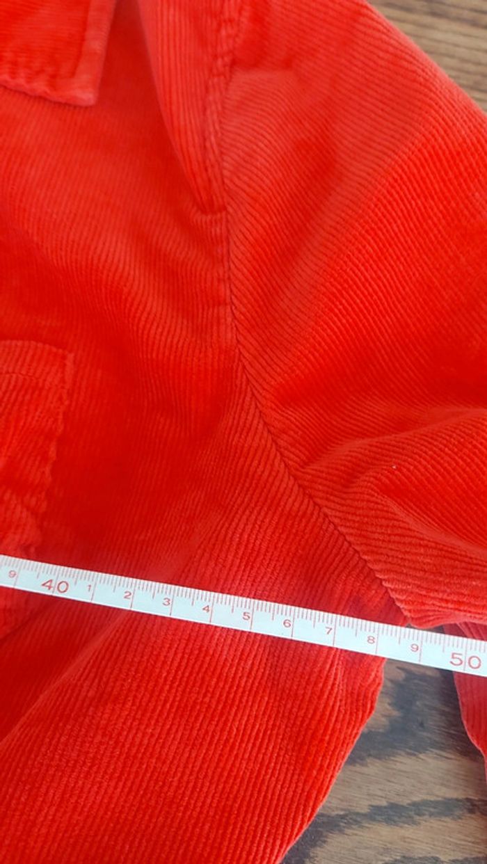 Veste rouge velour Essentiel Antwerp taille 40 - photo numéro 16