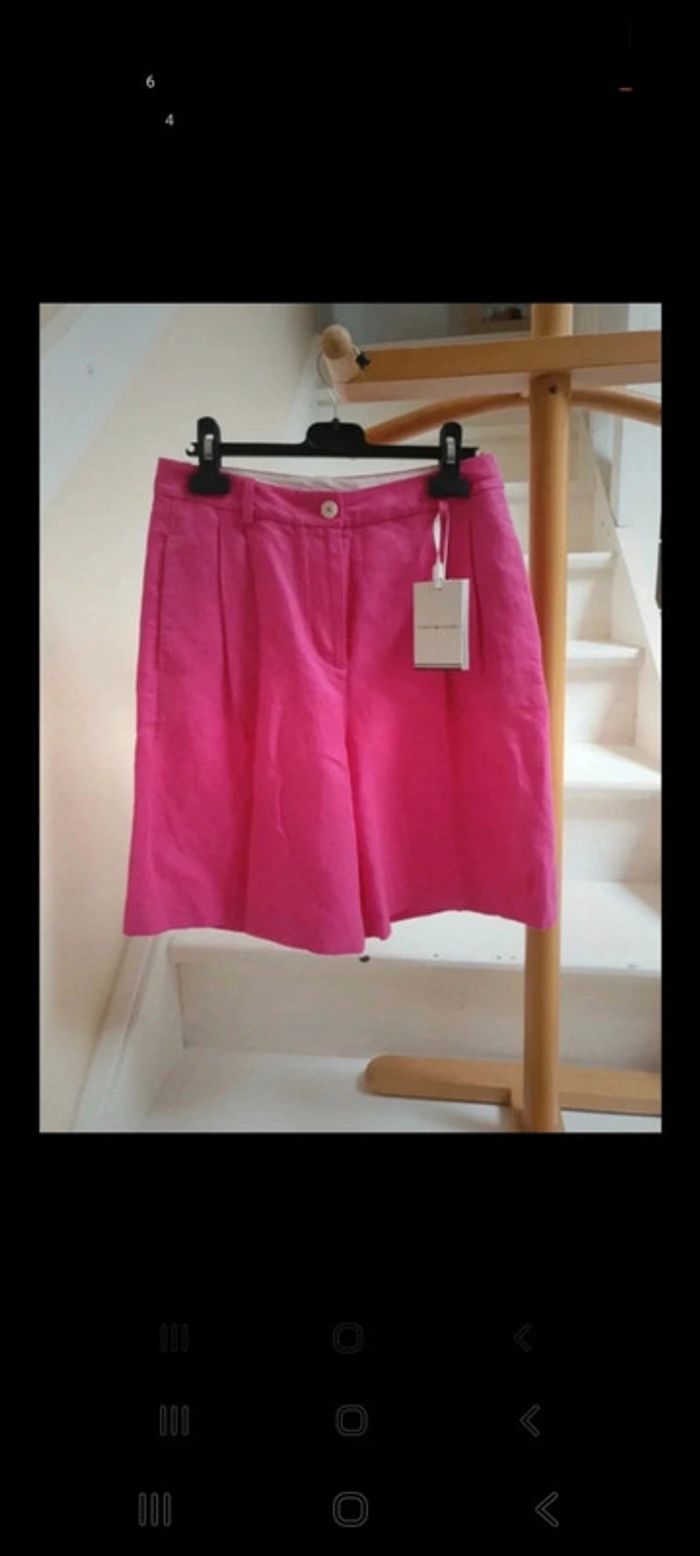 Short neuf lin/ coton Tommy Hilfiger T34