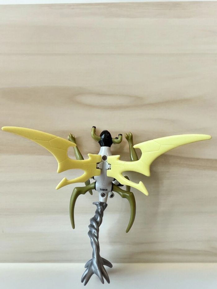 2006 Bandai Rare figurine articulée Ben 10 Stinkfly Stink Fly 10cm - photo numéro 3