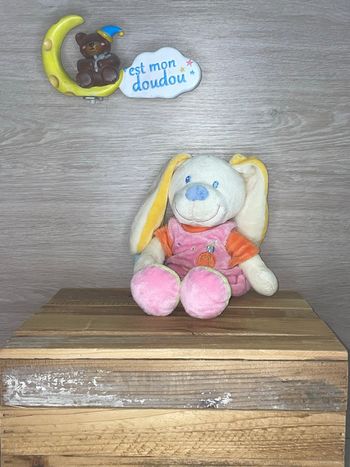 MD116 doudou lapin 🐰 mots d’enfant 