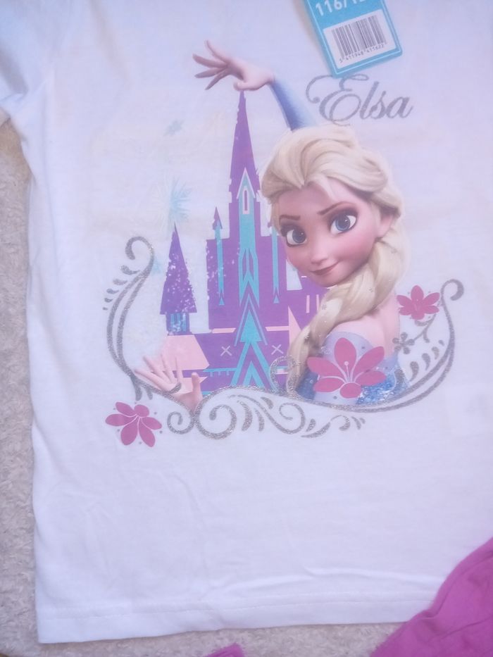 Pyjama disney la reine des neiges - photo numéro 2