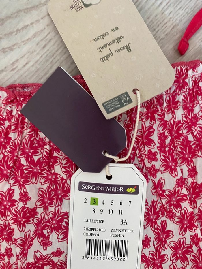 Tunique top Sergent Major taille 3 ans Neuve - photo numéro 4