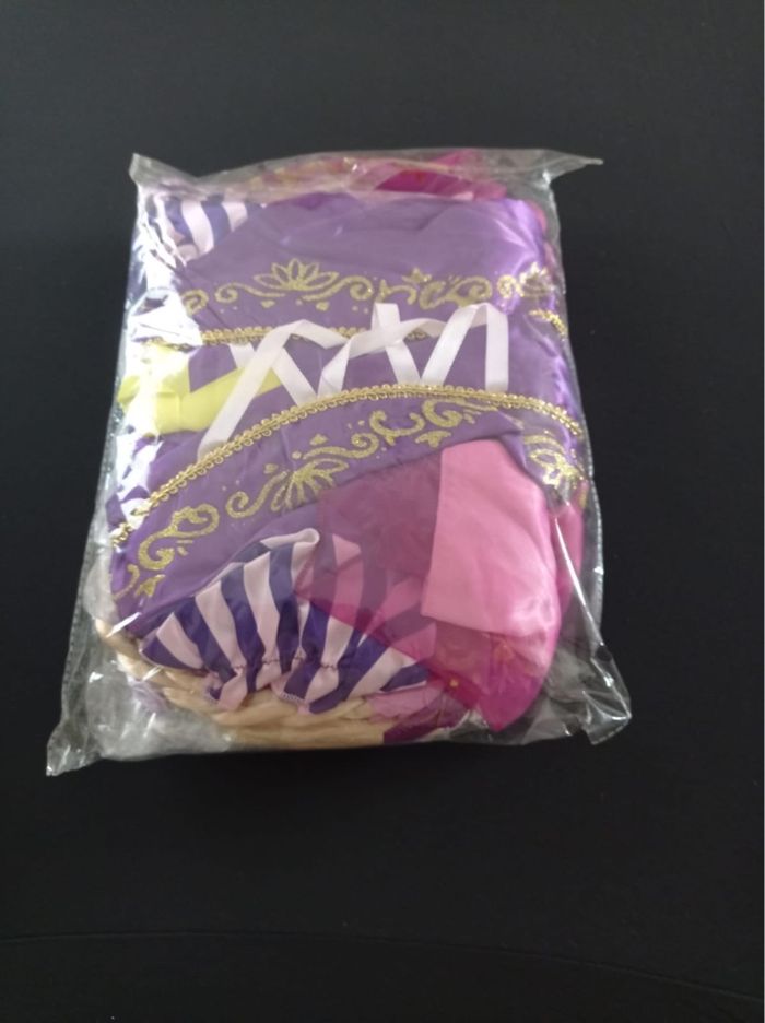 Déguisement robe princesse raiponce 5-6ans - photo numéro 7