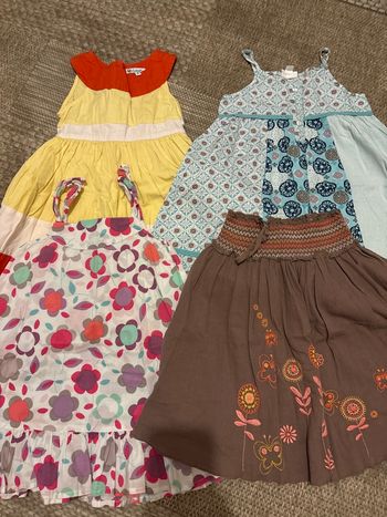 Lot de robes été 4 ans