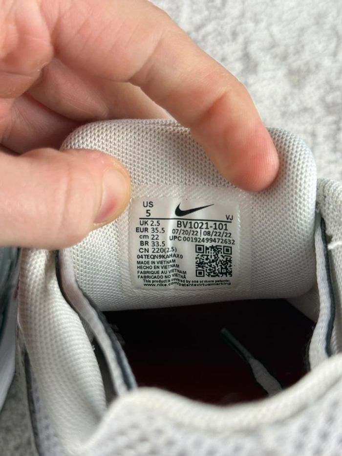 Nike P-6000 Running - OG White University - Red & Silver & White & Gold - photo numéro 8