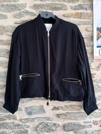 Veste noire mango taille S