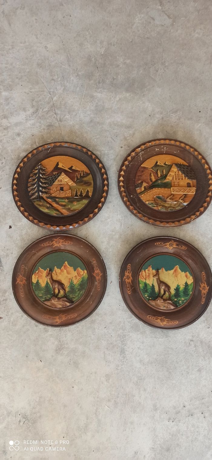 4 decorations murales decor montagne