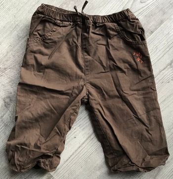 Pantalon marron 12 mois Obaibi