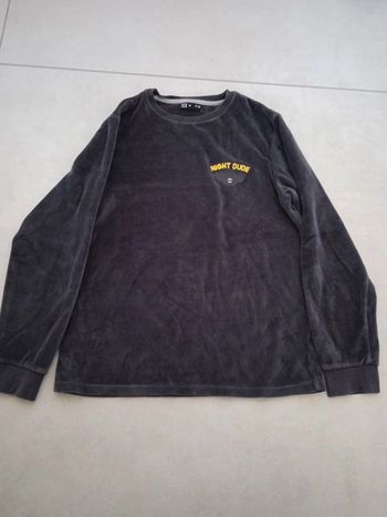 Haut de pyjama hiver 11-12 ans