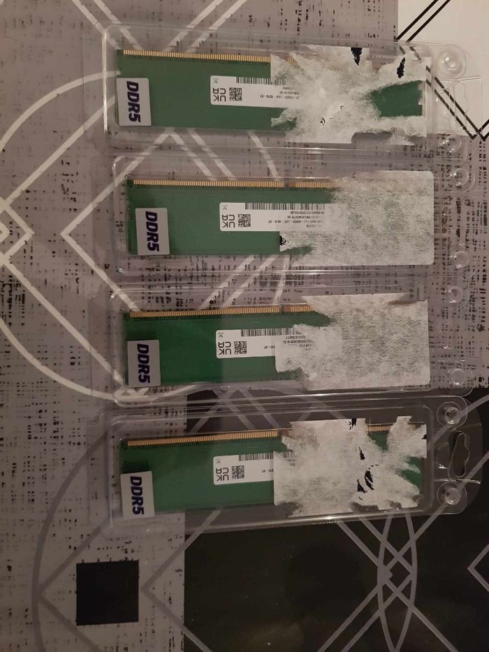 Barrettes de Ram DDR5 4x16GB 4800B Hynix - photo numéro 2