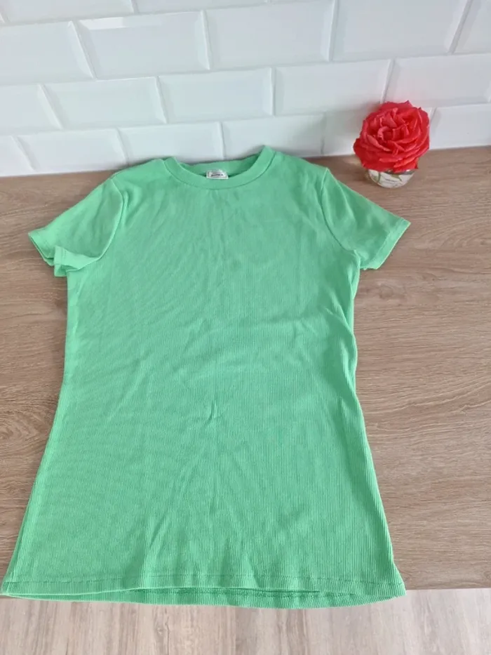 T-shirt vert Pimkie