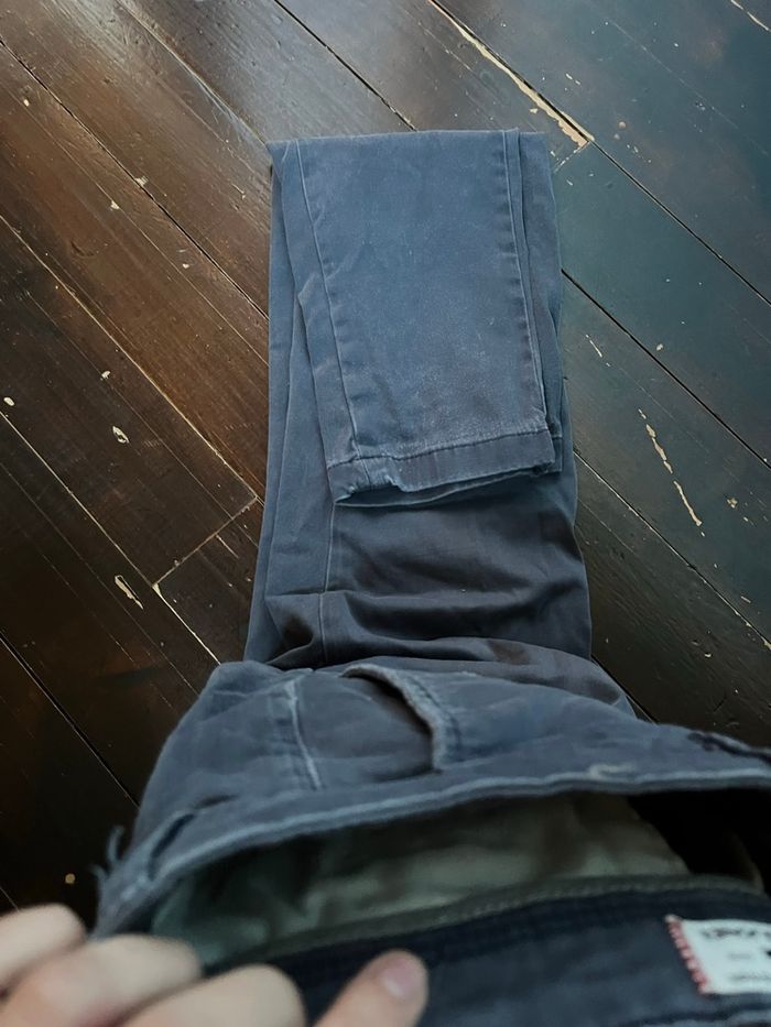 Pantalon Chino Jack & Jones Bleu Marine - photo numéro 4