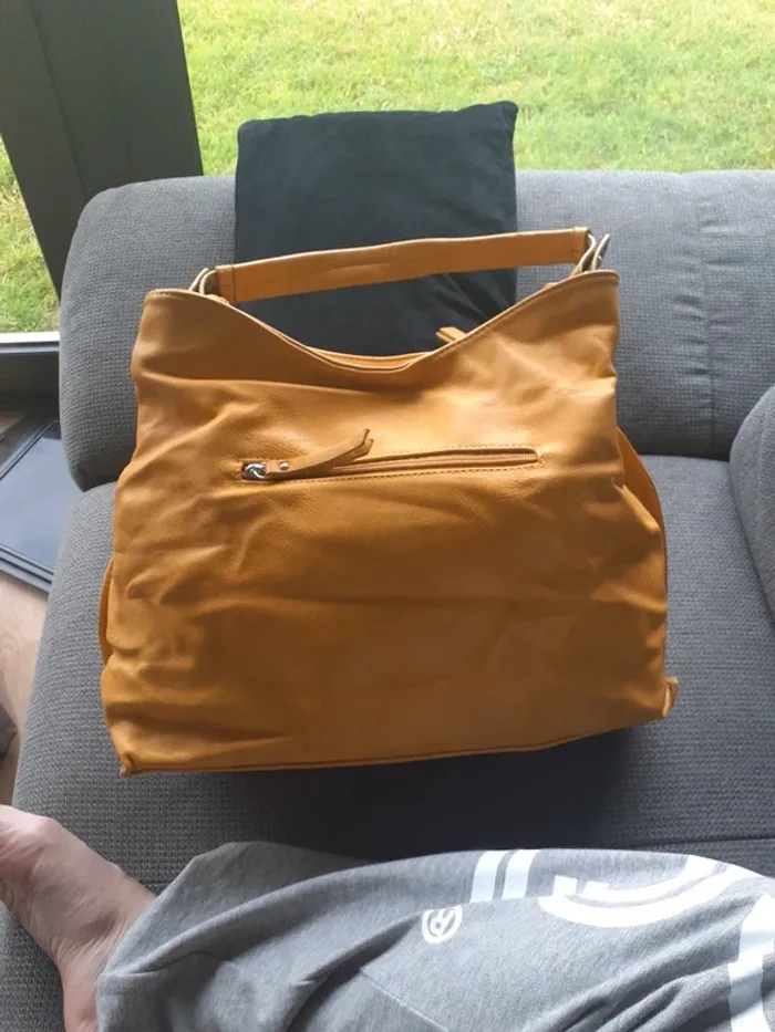 Grand sac jaune - photo numéro 2