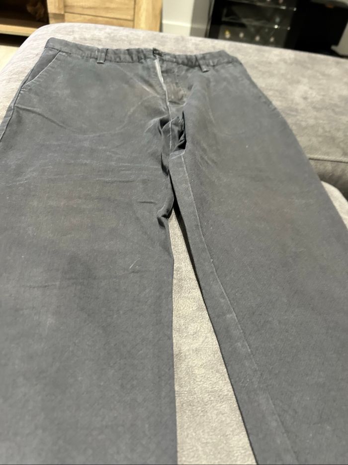 Chino Gris foncé Brice taille 36 - photo numéro 2