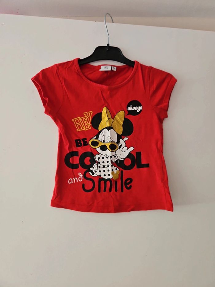 Tee-shirt disney Minnie fille 6 ans
