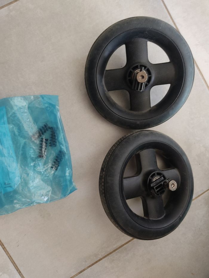 Roue avant poussettes lila bébé confort