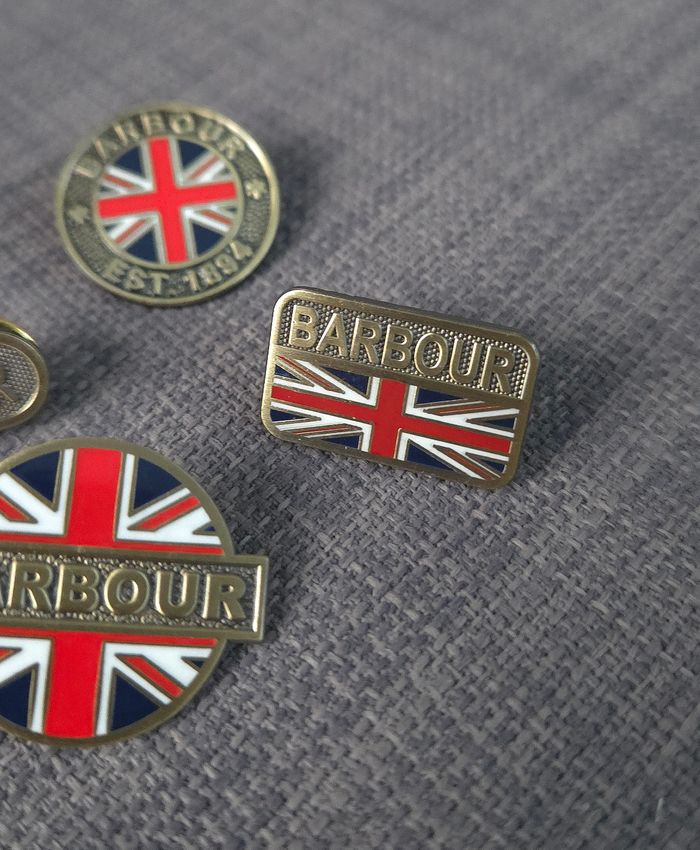 Lot 4 pin's Barbour vintage - photo numéro 4
