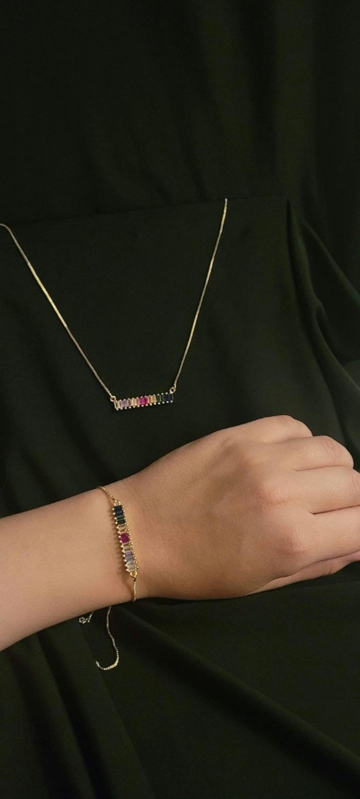 Bracelet et Collier en acier inoxydable - photo numéro 3