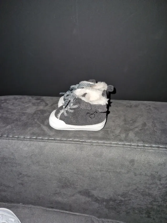 Chaussures fourré bébé 0/3mois - photo numéro 3