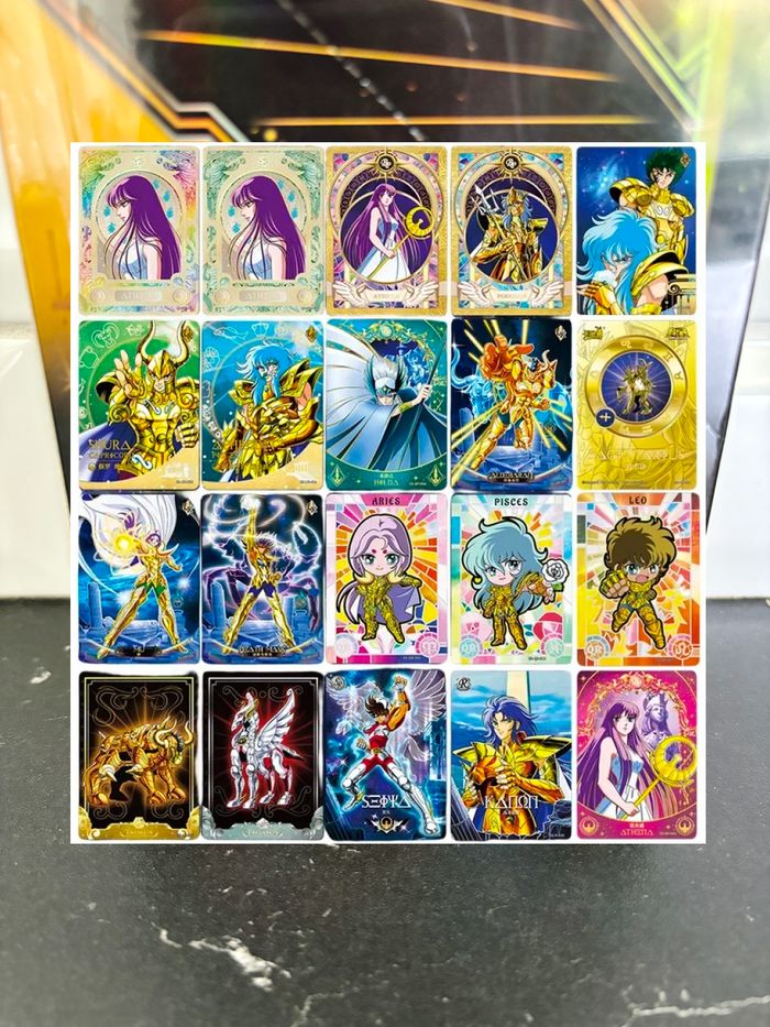 Display Saint Seiya Chevaliers du Zodiaque 10 Yuan série 1 18 Boosters! 90 Cartes à - photo numéro 2