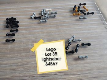 Lego lot 38 lightsaber 64567