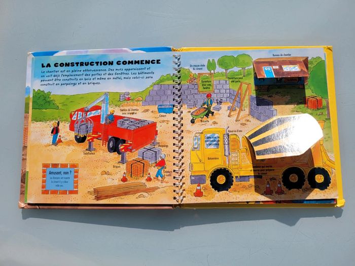 Livre à volets 🏗 Allons-voir un chantier 🚦 - photo numéro 6
