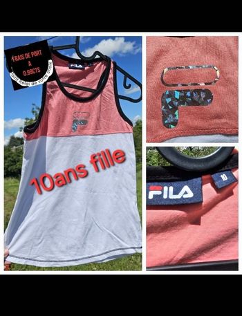 1 Debardeur fille 10 ans fila