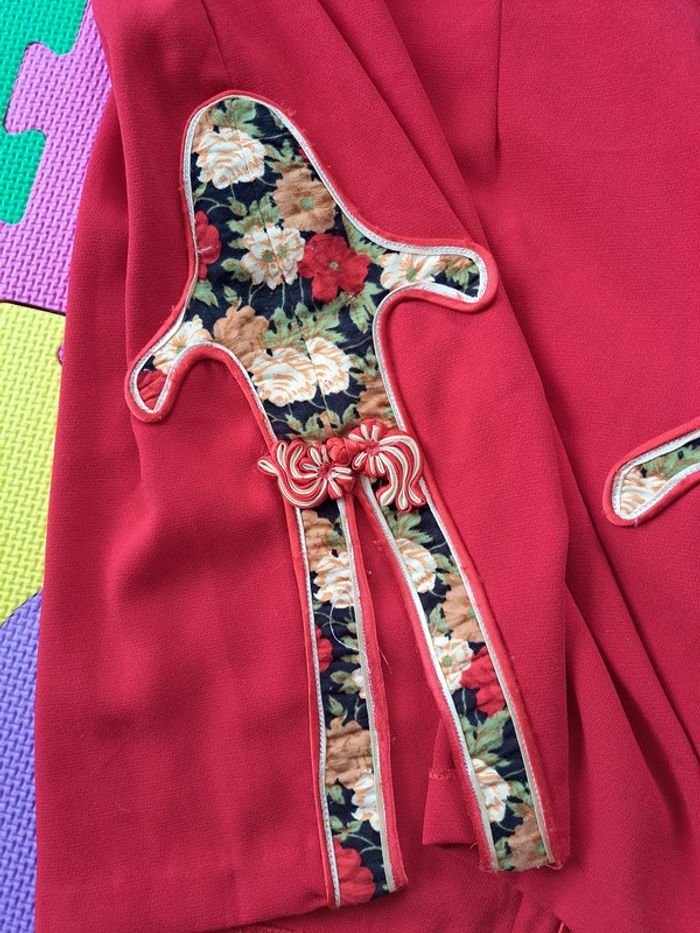 Robe déguisement style asiatique 4 ans - photo numéro 3