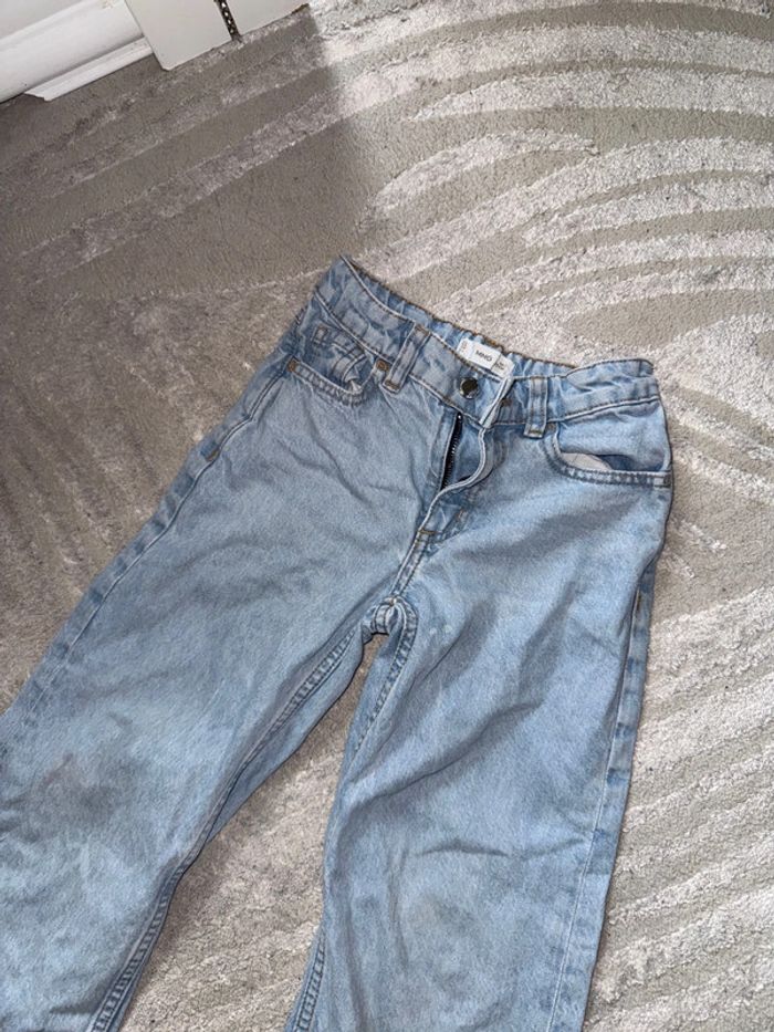 Pantalon jeans mango 7 ans 122 cm - photo numéro 2