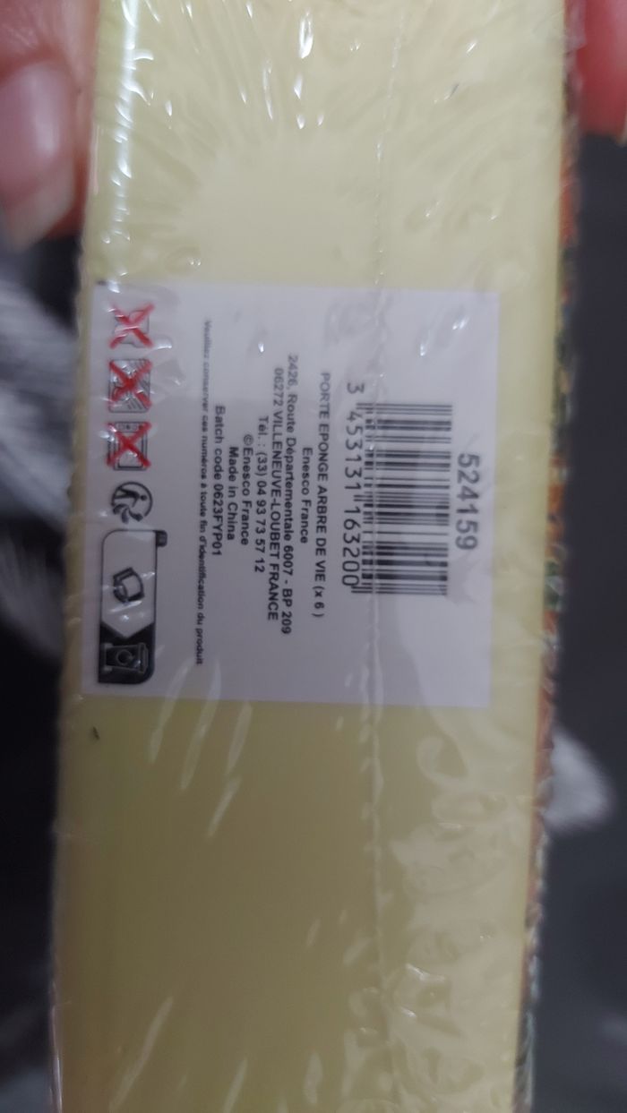 Éponge et support - photo numéro 4