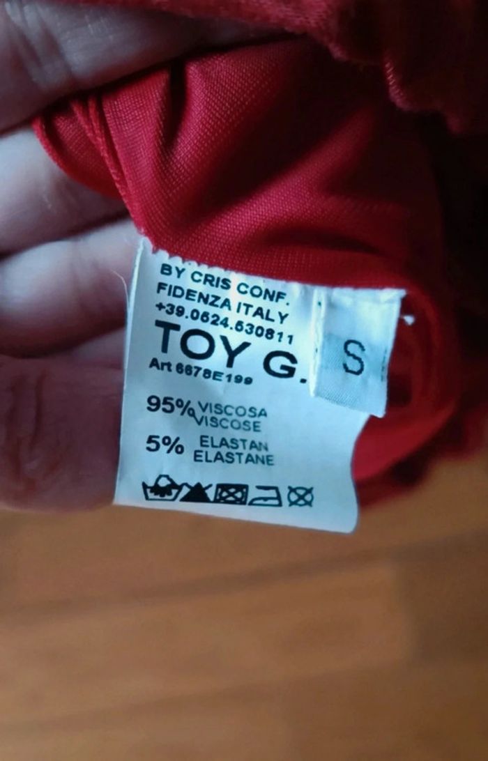 Vestito rosso Toy G - photo numéro 4