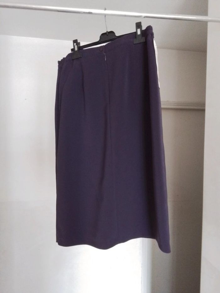 Jupe aubergine - photo numéro 2