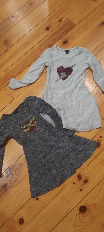 2 Robes manches longues