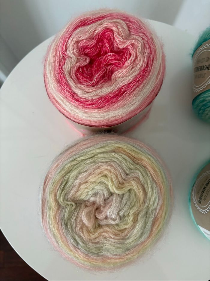 Lot de 4 pelotes « cake yarn » - photo numéro 3